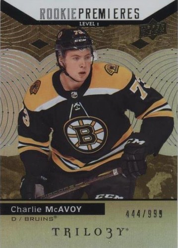2017-18 Upper Deck Trilogy - Charlie McAvoy #80