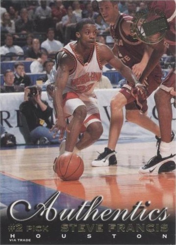 1999 Press Pass Authentics - Steve Francis #2