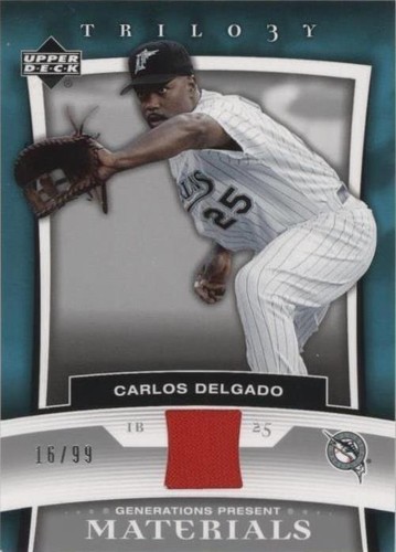 2005 Upper Deck Trilogy - Carlos Delgado #PR-CD