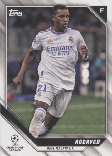 2021-22 Topps UCL Collection Rodrygo #94