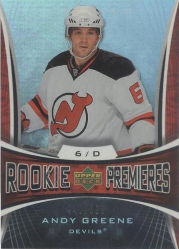 2007-08 Upper Deck Trilogy - Andy Greene #159