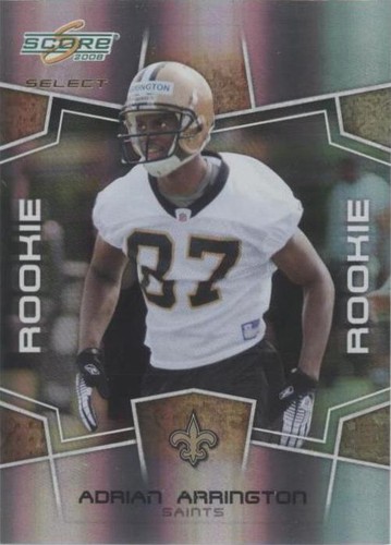 2008 Score Select Adrian Arrington #427