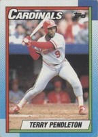1990 Topps - Terry Pendleton #725