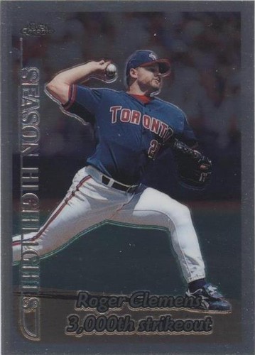 1999 Topps Chrome - Roger Clemens #203