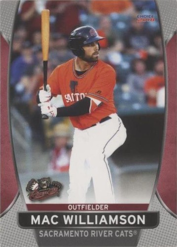 2018 Choice Sacramento River Cats - Mac Williamson #26