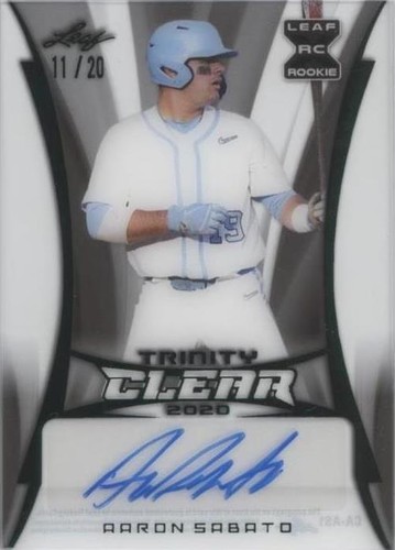 2020 Leaf Trinity - Aaron Sabato #CA-AS1