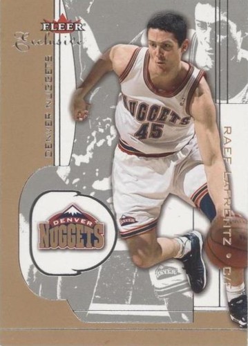 2001-02 Fleer Exclusive - Raef LaFrentz #32