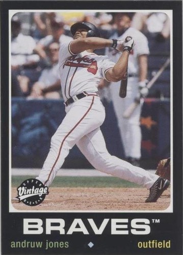 2002 Upper Deck Vintage - Andruw Jones #140