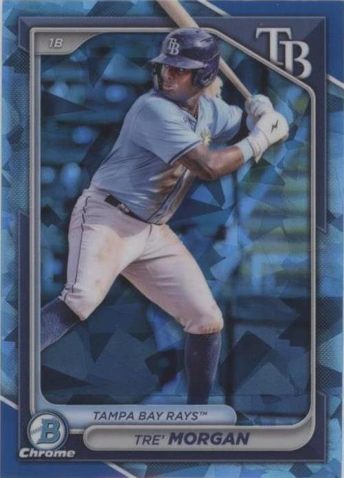 2024 Bowman Chrome Draft Sapphire Edition - Tre' Morgan #BDC-197