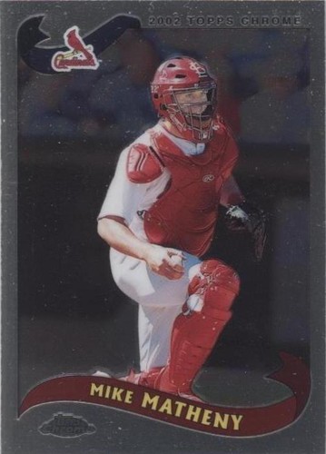 2002 Topps Chrome - Mike Matheny #4