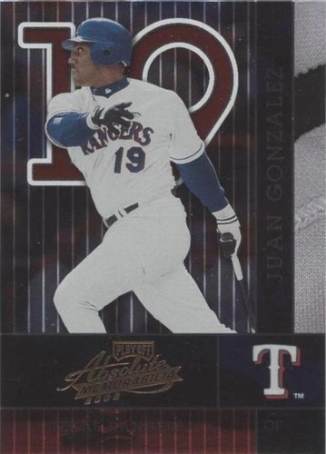 2002 Playoff Absolute Memorabilia - Juan González #144