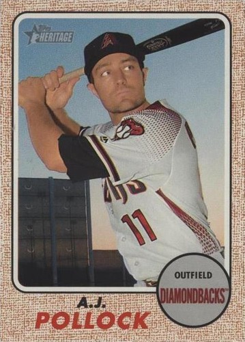 2017 Topps Heritage - A.J. Pollock #386
