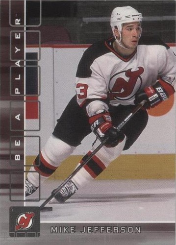 2001-02 In the Game Be A Player Memorabilia - Mike Danton #217