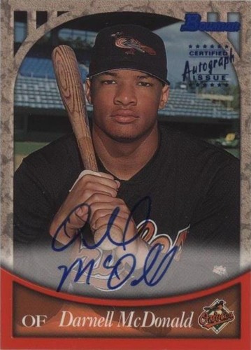 1999 Bowman - Darnell McDonald #BA6
