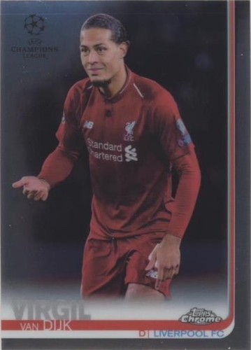 2018-19 Topps Chrome UCL Virgil van Dijk #24