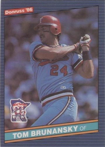 1986 Donruss - Tom Brunansky #192