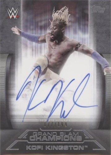 2021 Topps WWE Undisputed - Kofi Kingston #GA-KK