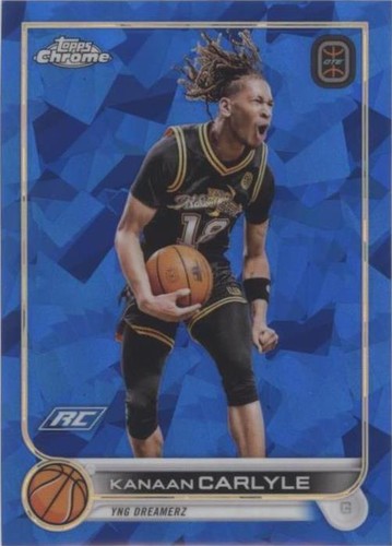 2022-23 Topps Chrome OTE Overtime Elite Sapphire Edition - Kanaan Carlyle #95