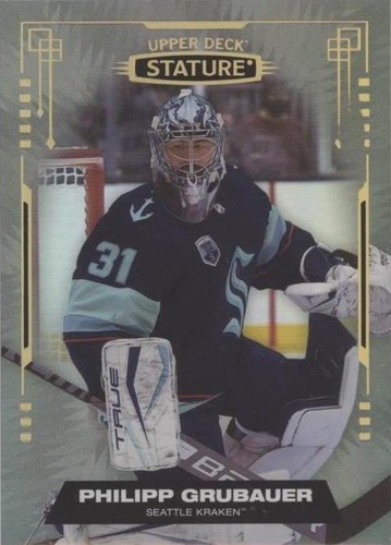 2021-22 Upper Deck Stature - Philipp Grubauer #91