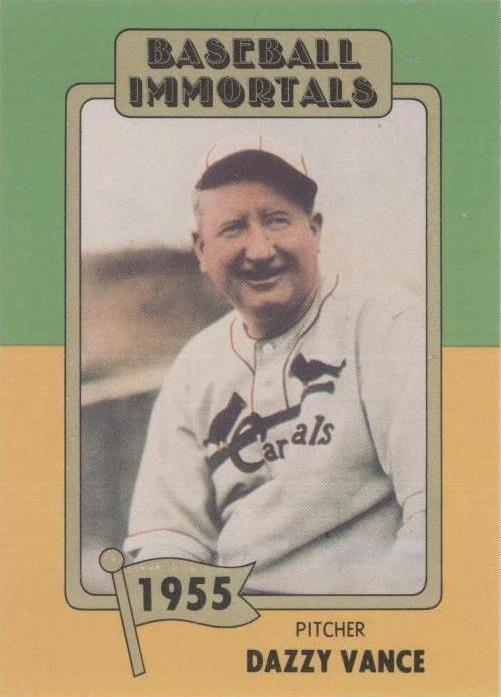 1980-84 SSPC Baseball Immortals 1st Printing - Dazzy Vance #79