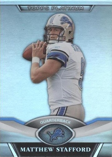 2011 Topps Platinum Matthew Stafford #9