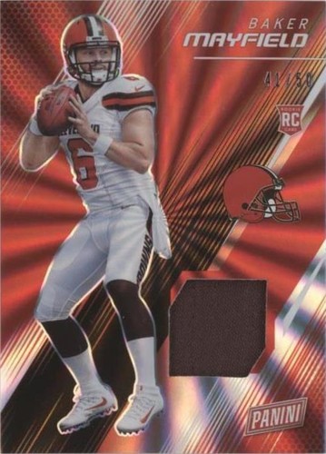 スポーツ選手 NFL CONTENDERS 18RC AUTO Baker Mayfield Baker Mayfield 2018 Contenders #101 Rookie Ticket Auto (Ball