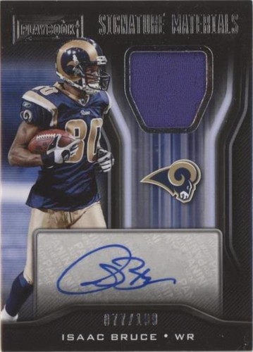 2018 Panini Playbook Isaac Bruce #SM-IB