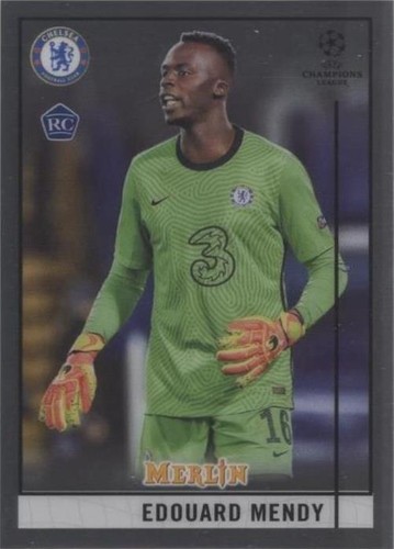 2020-21 Topps Merlin Collection Chrome UCL Edouard Mendy #91