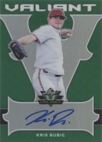 2018 Leaf Valiant - Kris Bubic #BA-KB1