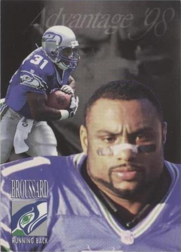 1998 Collector's Edge Advantage Steve Broussard #153