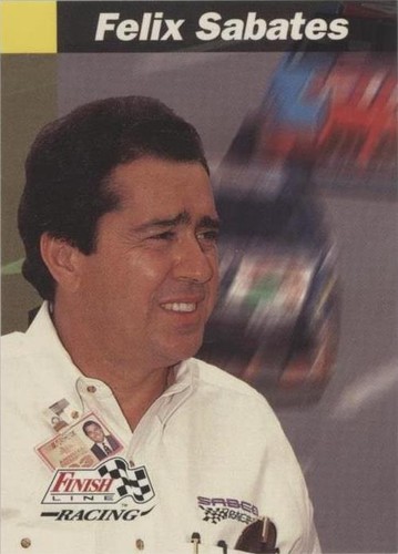1993 Pro Set Finish Line - Felix Sabates #78