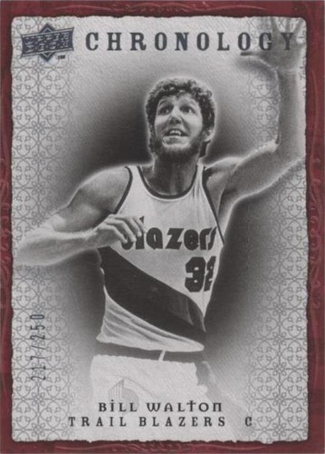 2007-08 Upper Deck Chronology - Bill Walton #8