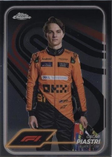 2024 Topps Chrome Formula 1 - Oscar Piastri #8