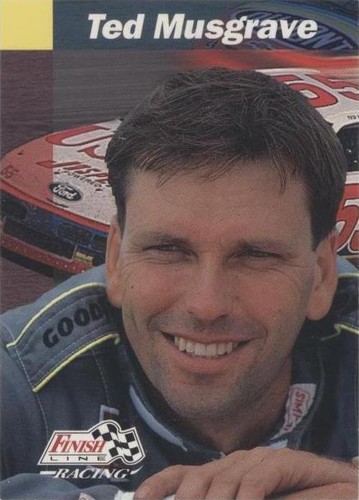 1993 Pro Set Finish Line - Ted Musgrave #7