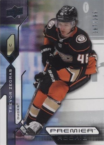 2021-22 Upper Deck Premier - Trevor Zegras #101