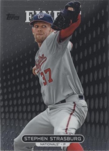 2013 Topps Finest - Stephen Strasburg #20