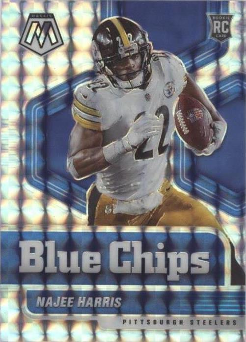 2021 Panini Mosaic - Blue Chips Mosaic Prizm #12 Najee Harris (RC)