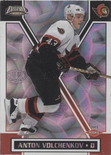2002-03 Pacific Exclusive - Anton Volchenkov #186
