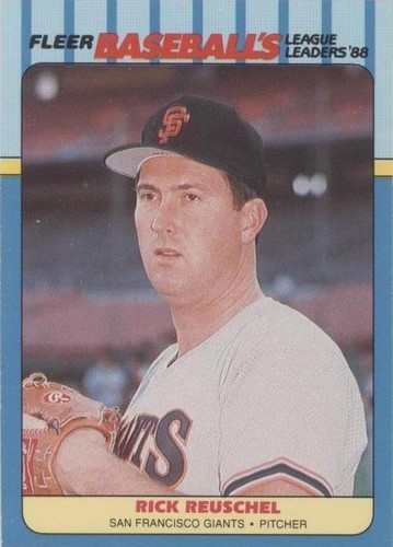 1988 Fleer Baseball's League Leaders - Rick Reuschel #32
