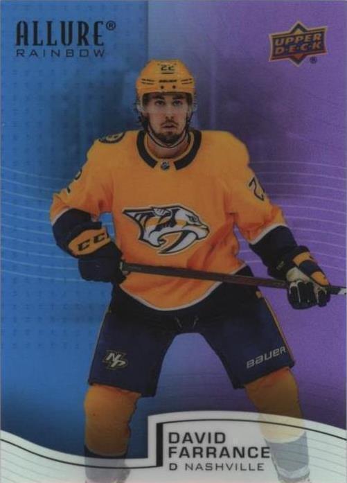 2021-22 Upper Deck Allure - David Farrance #R-33