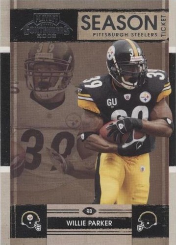 2008 Playoff Contenders Willie Parker #77