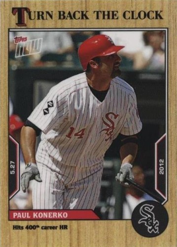 2022 Topps Now Turn Back the Clock - Paul Konerko #58