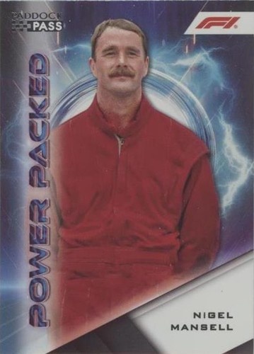 2024 Topps Paddock Pass Formula 1 - Nigel Mansell #PP-23