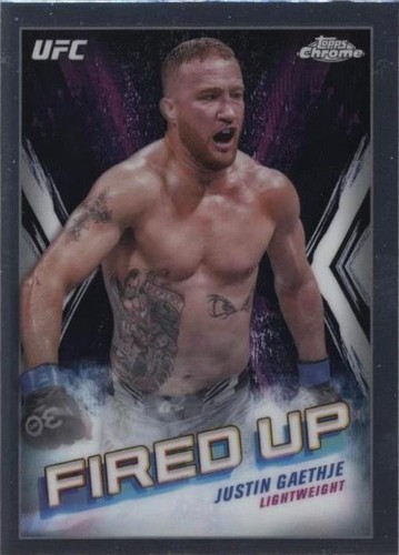 2024 Topps Chrome UFC - Justin Gaethje #FDP-20