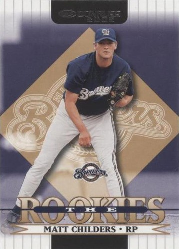 2002 Donruss The Rookies - Matt Childers #47