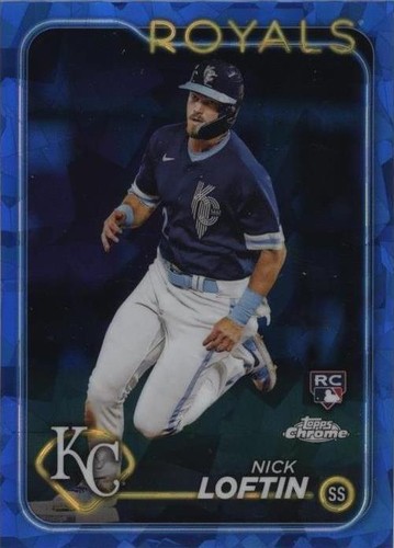 2024 Topps Chrome Sapphire Edition - Nick Loftin #506