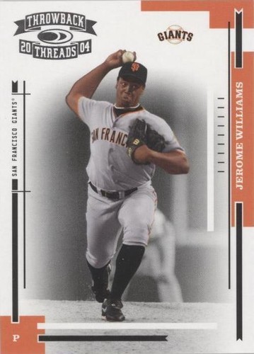 2004 Donruss Throwback Threads - Jerome Williams #167