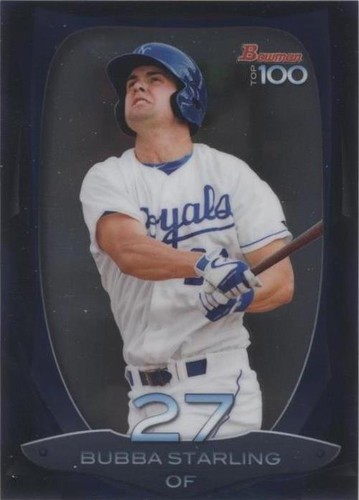 2013 Bowman - Bubba Starling #BTP-27