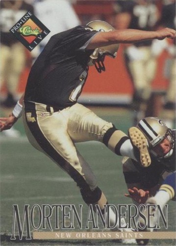 1994 Classic Pro Line Live Morten Andersen #94