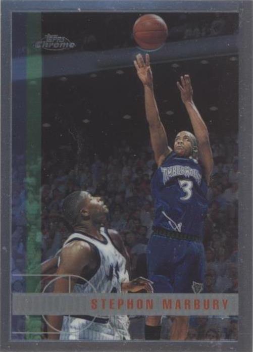 Topps Chrome 1997-98 - Stephon Marbury #13